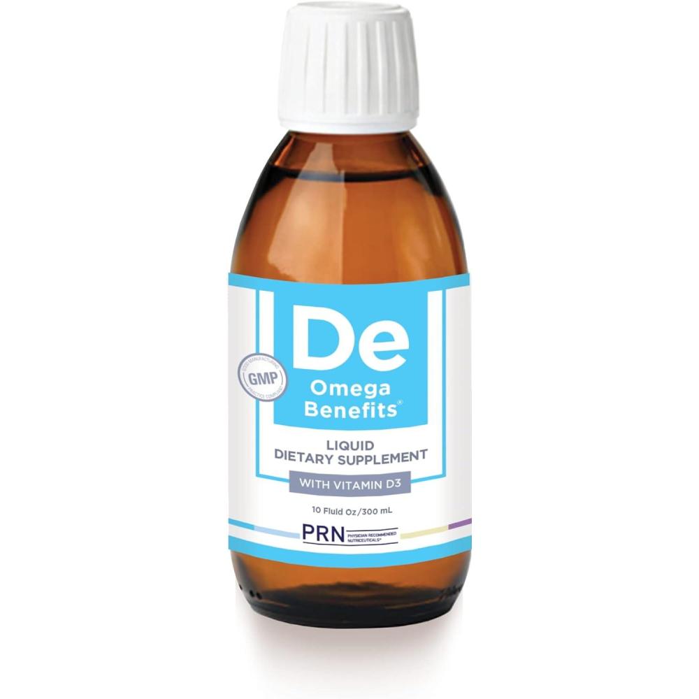 image:imageDE Omega Benefits Liquid Supplement 67 oz 40Day Supply ReEsterfied Omega 3 Triglyceride Form with 1680mg EPA 560mg DHA amp Vitamin D for Dry Eyes60 Day Supply