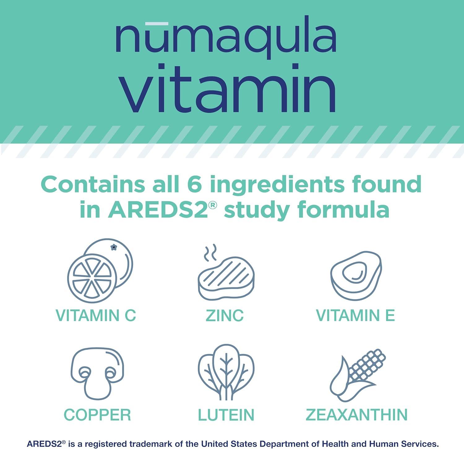 image:imagenmaqula Eye Vitamins 90 Capsules 30Day Supply AREDS2Based Eye Supplements with Lutein Zeaxanthin Vitamin B Complex amp Vitamin E for Advanced Macular Support1 Count Pack of 90