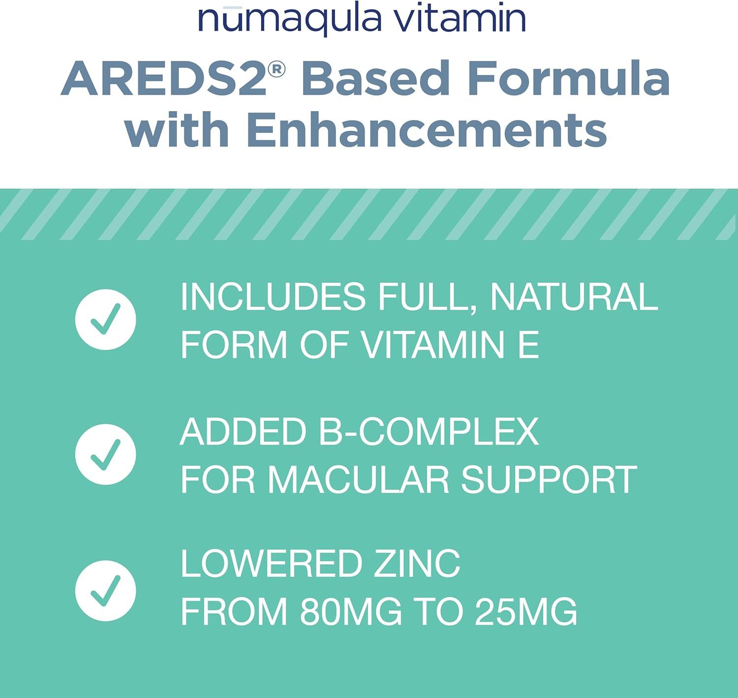 image:imagenmaqula Eye Vitamins 90 Capsules 30Day Supply AREDS2Based Eye Supplements with Lutein Zeaxanthin Vitamin B Complex amp Vitamin E for Advanced Macular Support1 Count Pack of 90