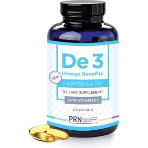 image:imageDe3 Dry Eye Ultra Pure rTG Omega 3  Support for Dry Eyes  2400 mg EPA amp DHA  New amp ImprovedBurpless3 per day serving 1month supply270 Count Pack of 1
